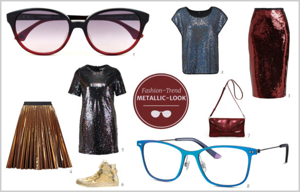 Fashion-Trends Frühjahr 2016 Metallic-Look