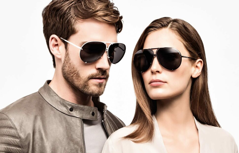 Sonnenbrillentrends 2015 Stylish, sportlich, dunkel: Die neuen Aviator-Formen. Bild: Porsche Design by Rodenstock