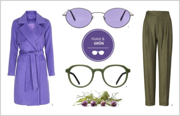 Brillen in Trendfarbe 2018 Ultra Violet