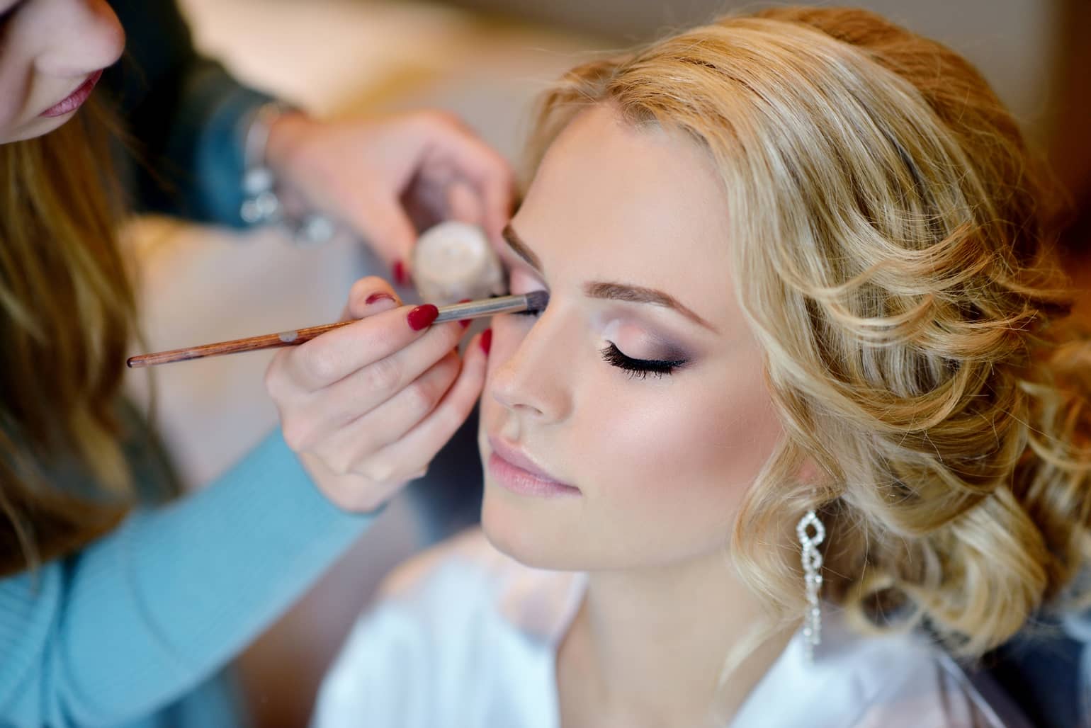 Make-up für die Braut