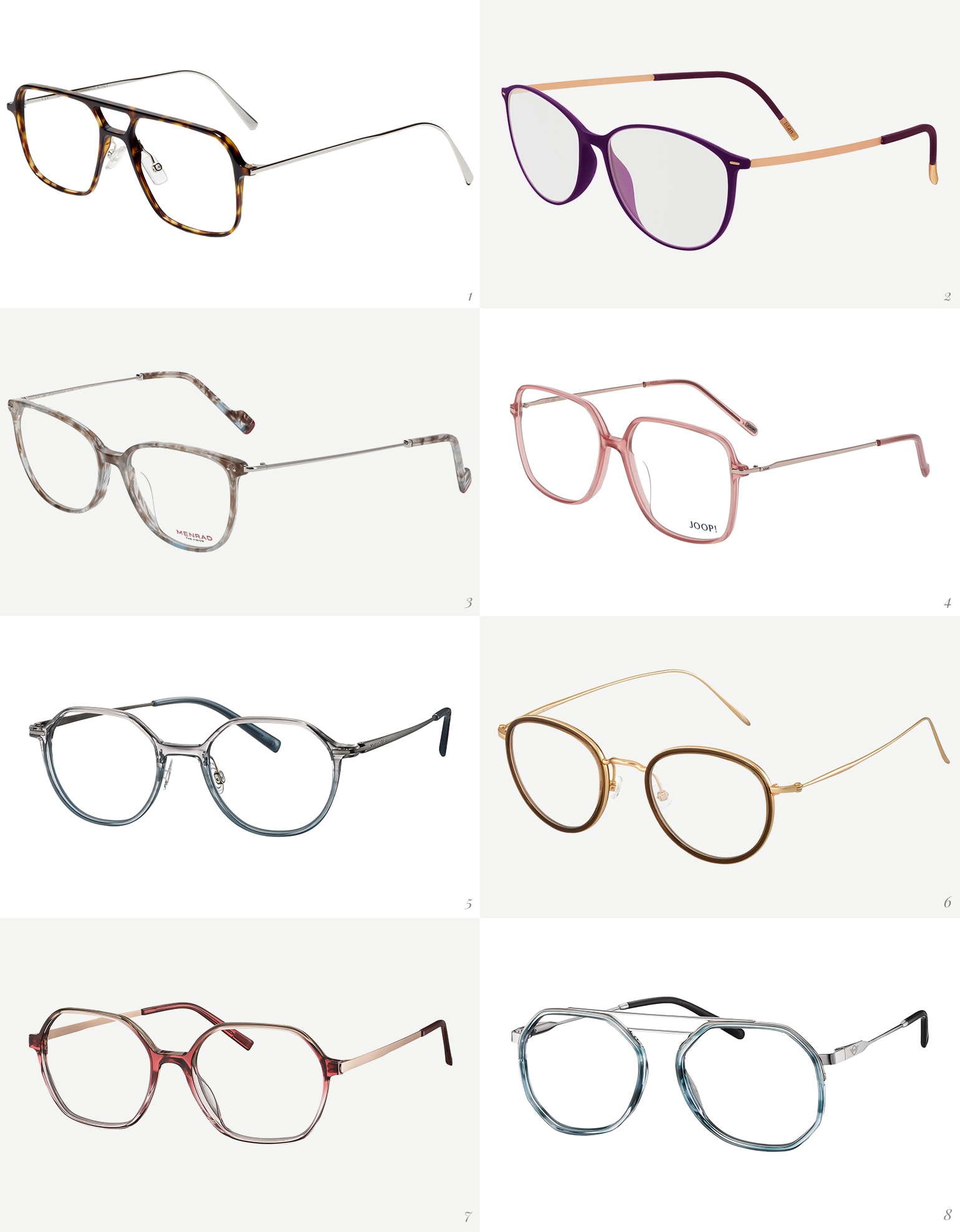 Trend 4: Brillen für Feingeister