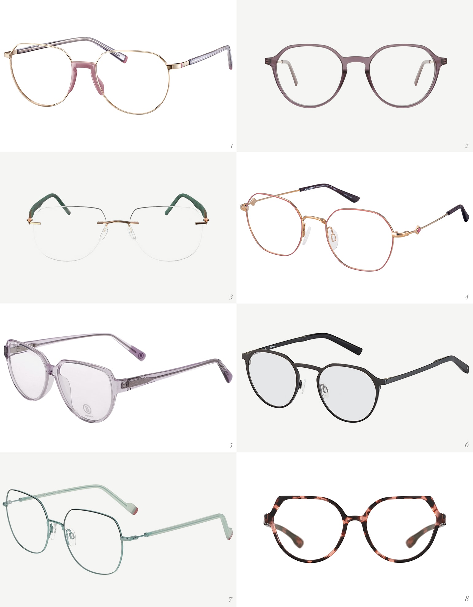 Trend 5: Brillen für Experimentierfreudige