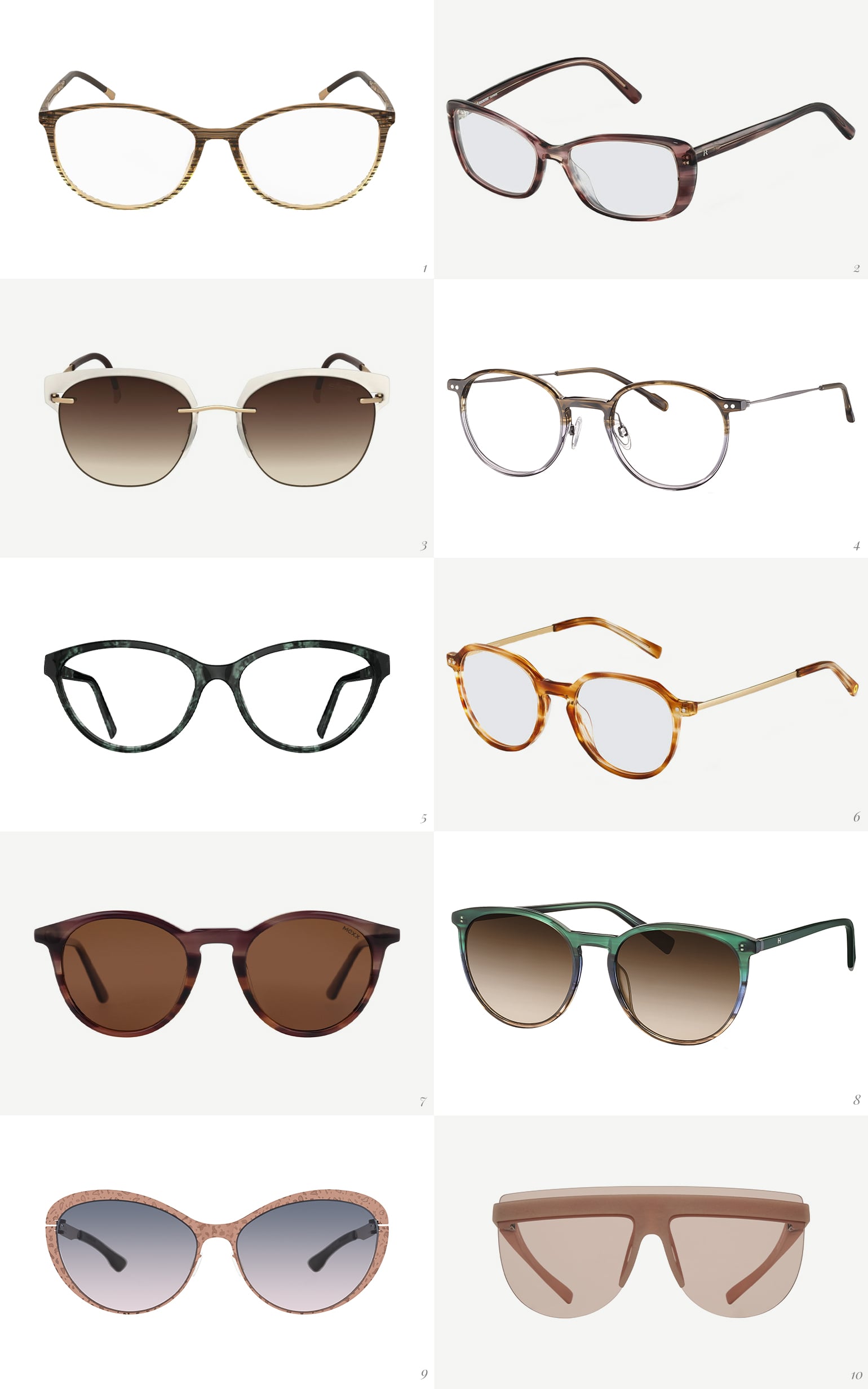 Trend brille - Wählen Sie dem Liebling der Tester