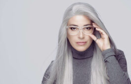 Haarfarbe Grau – die perfekten Farbkombinationen