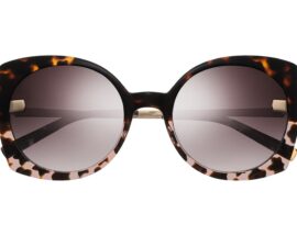 Sonnenbrillentrends 2024 Damen: Oversize-Sonnenbrille (Brille: Jos. Eschenbach)